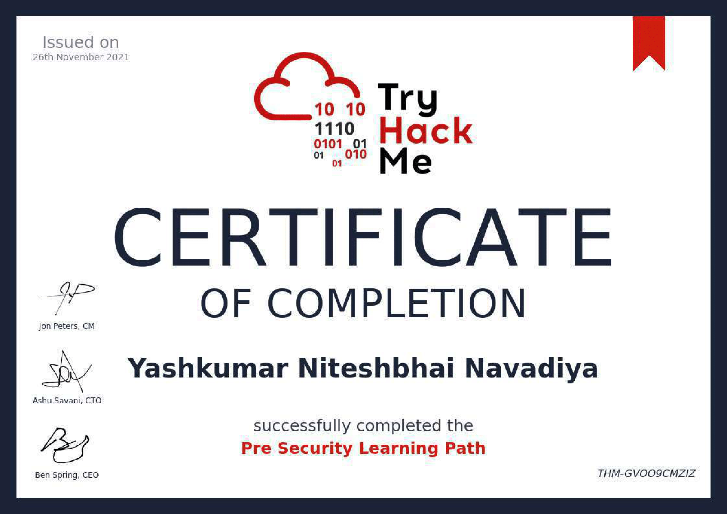 TryHackMe - Pre Security Learning Path